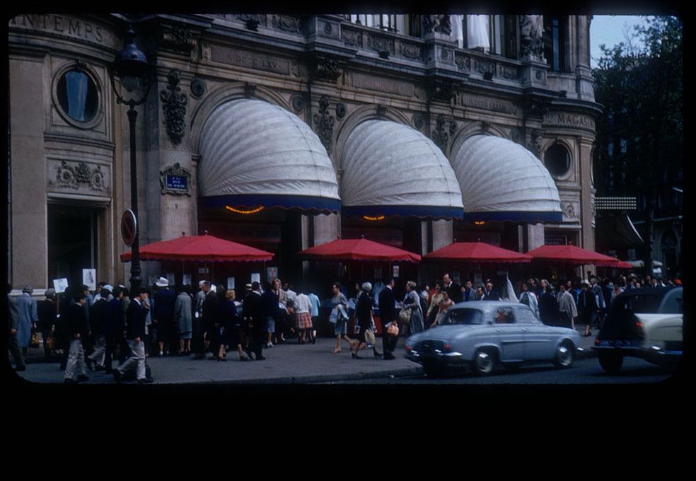 Rue du Havre, Paris, 1960