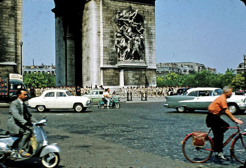 Arc de Triomphe, Paris, 1960s