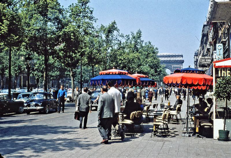 Champs Elysee, Paris, 1960s