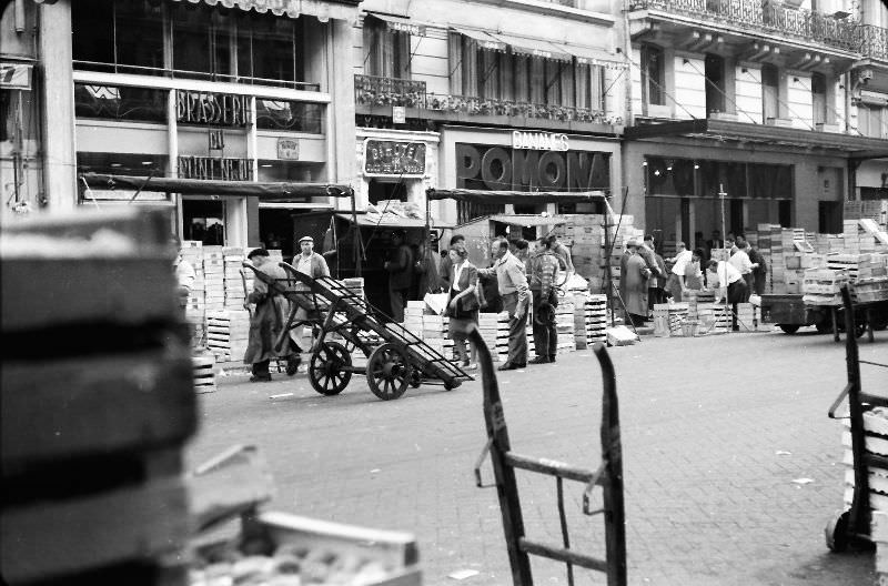 Les Halles, Paris, 1960s