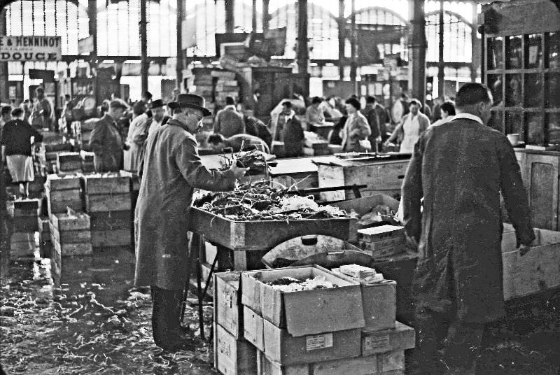 Les Halles, Paris, 1960s