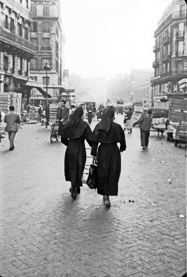 Les Halles, Paris, 1960s