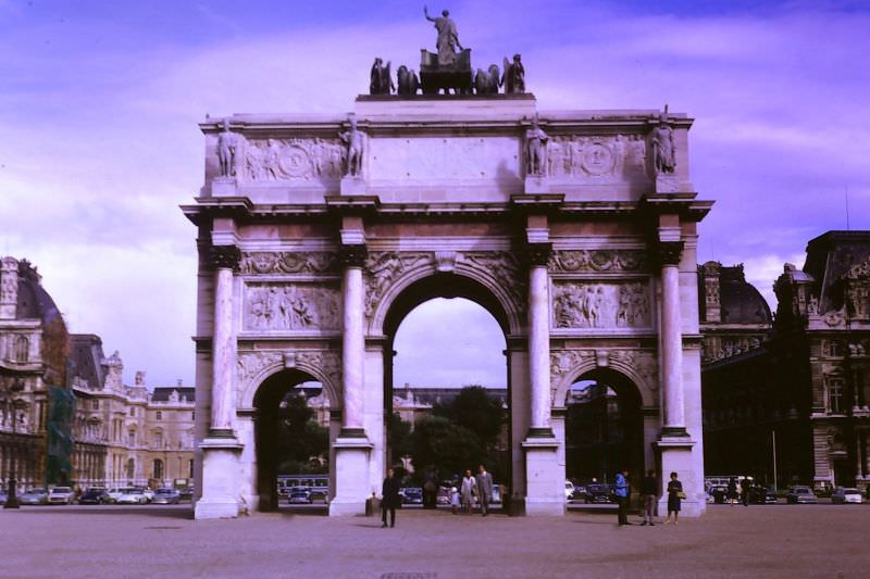 Arc de Triomphe du Carrousel, Paris, 1966