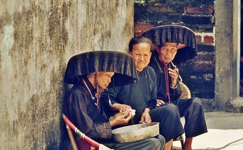 Kam Tin Walled Village, Hong Kong, 1970s