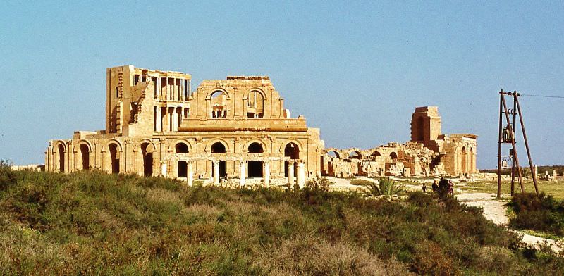 Sabratha Theatre, 1970s