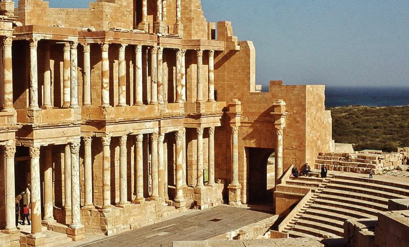 Sabratha Theatre, 1970s