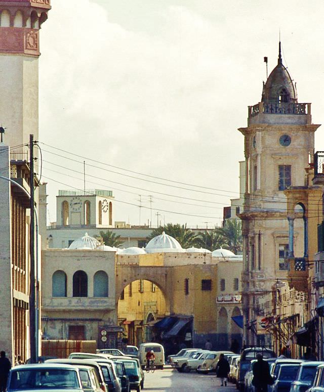 Street scenes, Tripoli, 1970s