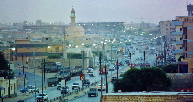 Gurgi Road, Tripoli, 1970s