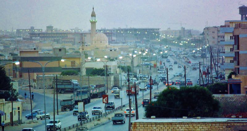 Gurgi Road, Tripoli, 1970s