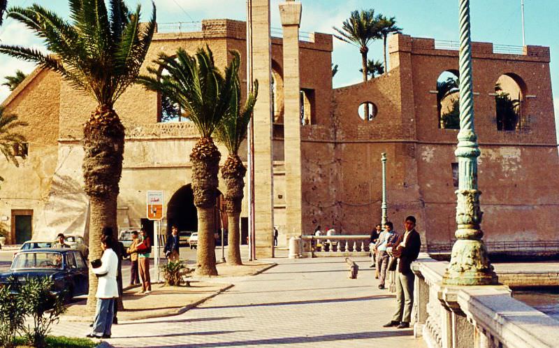 The castle, Tripoli, 1970s