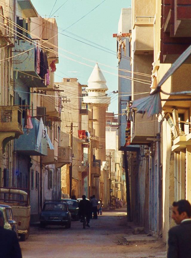 Benghazi street scenes, 1970s