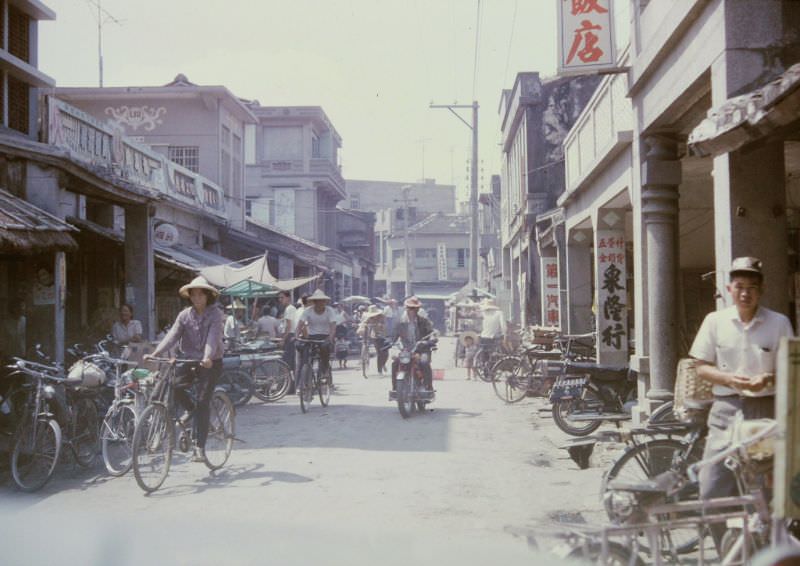 Country town, Taiwan, 1970s