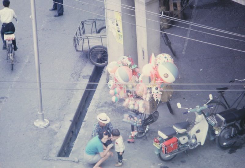 The toy man, Taichung, 1970s