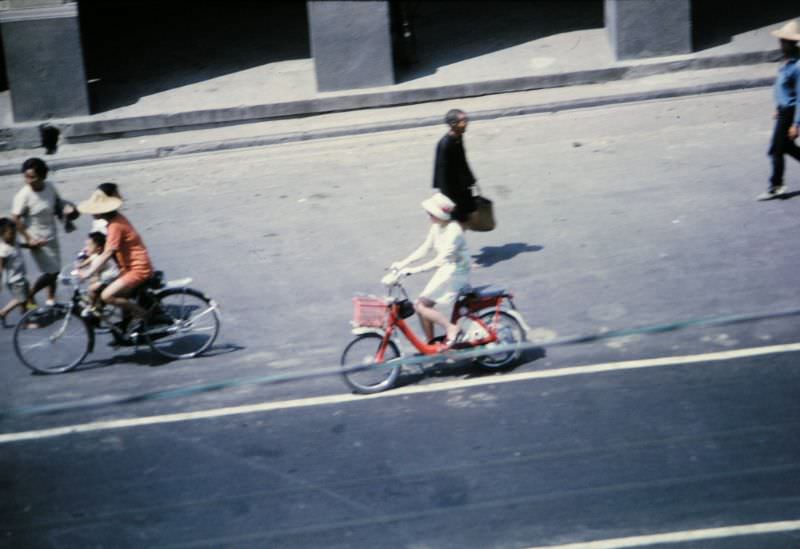 Tainan street scenes, Taiwan, 1970s