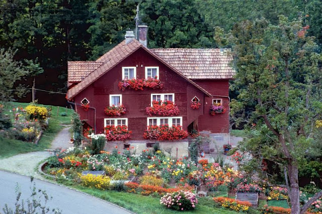 Nice Swiss house, Switzerland, 1980s