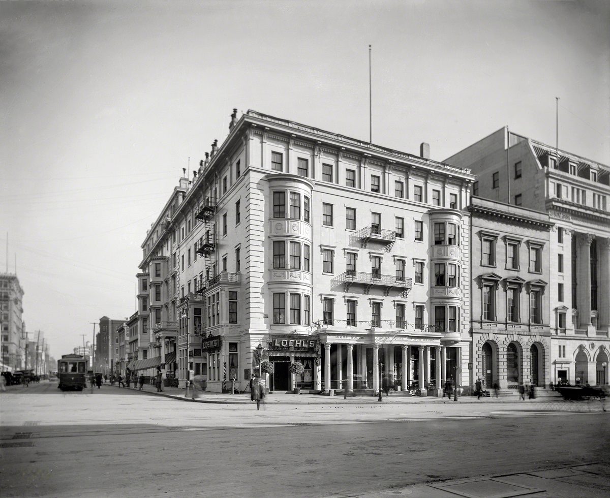 Riggs House formerly in WashingtonD.C., circa 1910.