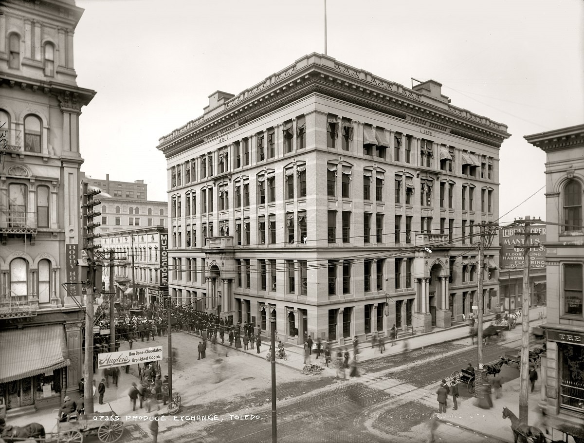 Produce Exchange, Toledo, Ohio, 1899.