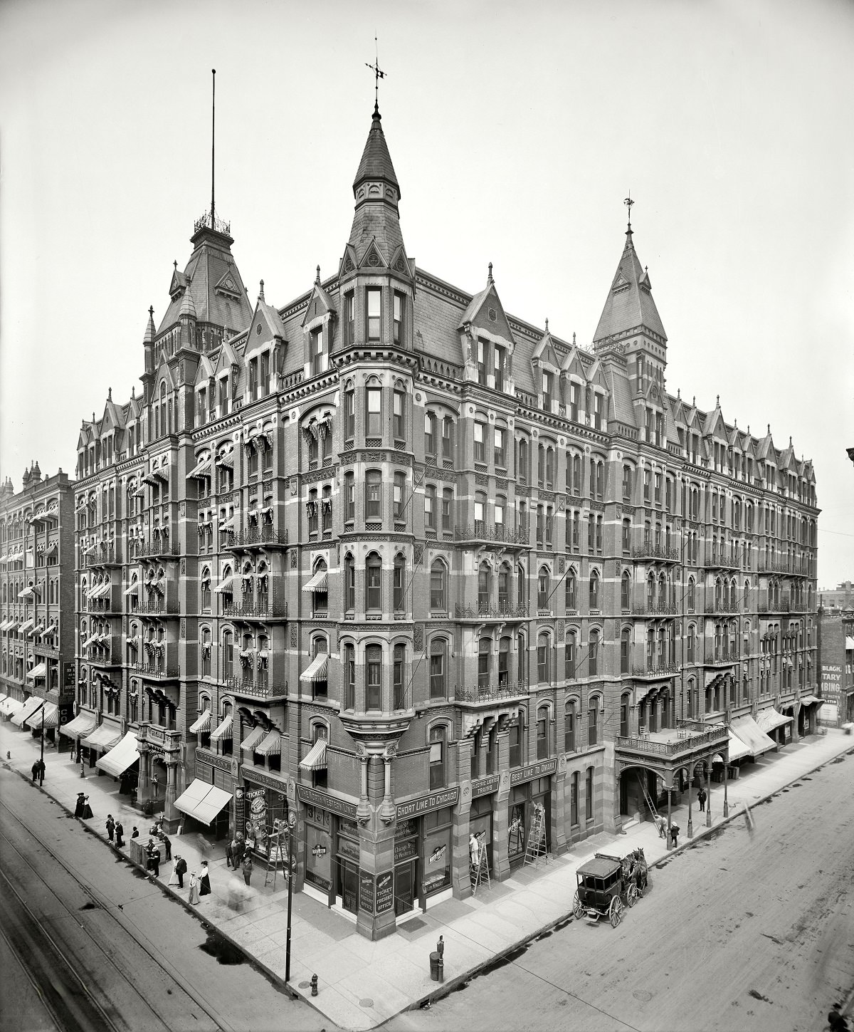 Ryan Hotel, St. Paul, Minnesota, circa 1905.