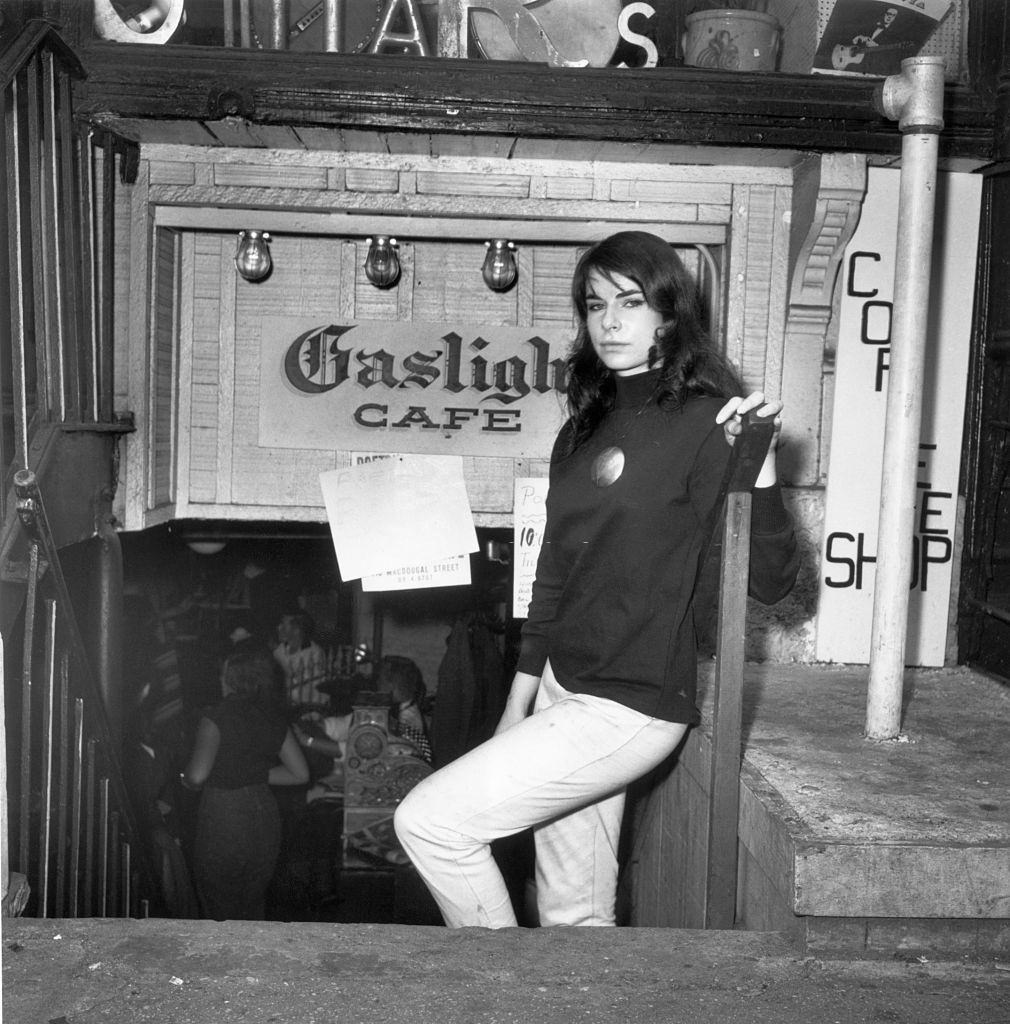 Beatniks inside a Greenwich Village Coffee Shop, 1959