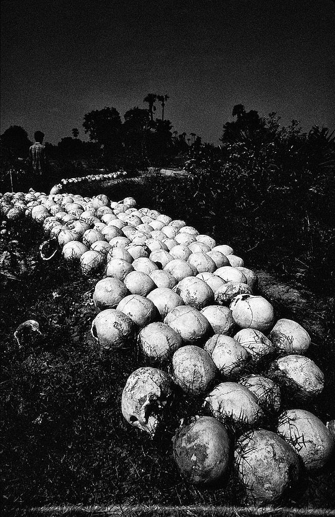 The Killing Fields at Choeung Ek just a few kilometers south of Phnom Penh