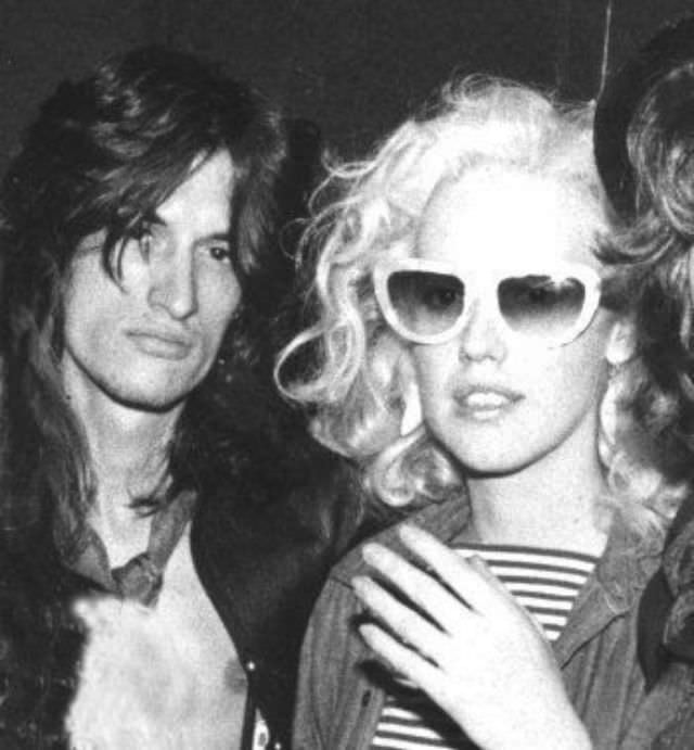 Cyrinda Foxe with Joe Perry