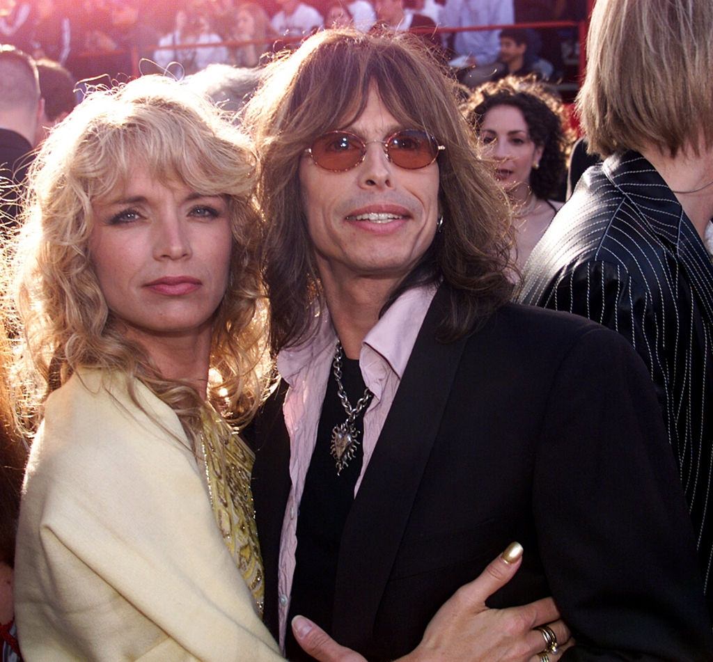 Cyrinda Foxe with Steve Tyler at the 71st Annual Academy Awards, March 21, 1999 In Los Angeles