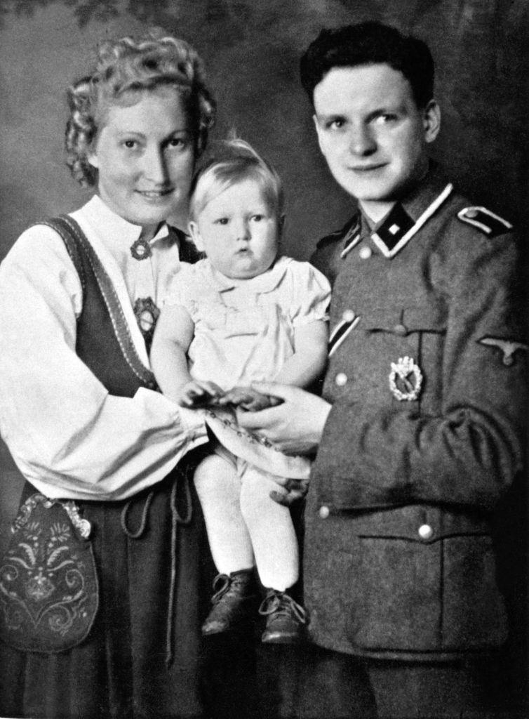 A German family with a German allegedly Aryan Girl born in a Lebensborn, during the Wolrd War II.