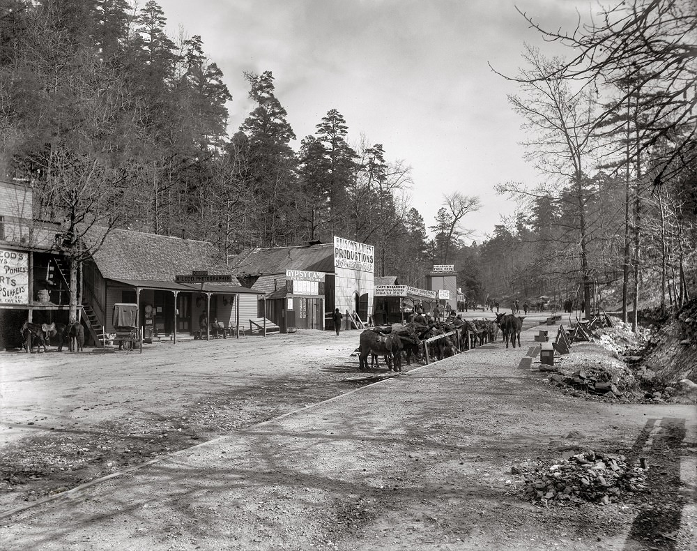 Happy Hollow, Gypsy Camp, Hot Springs, Arkansas, 1901
