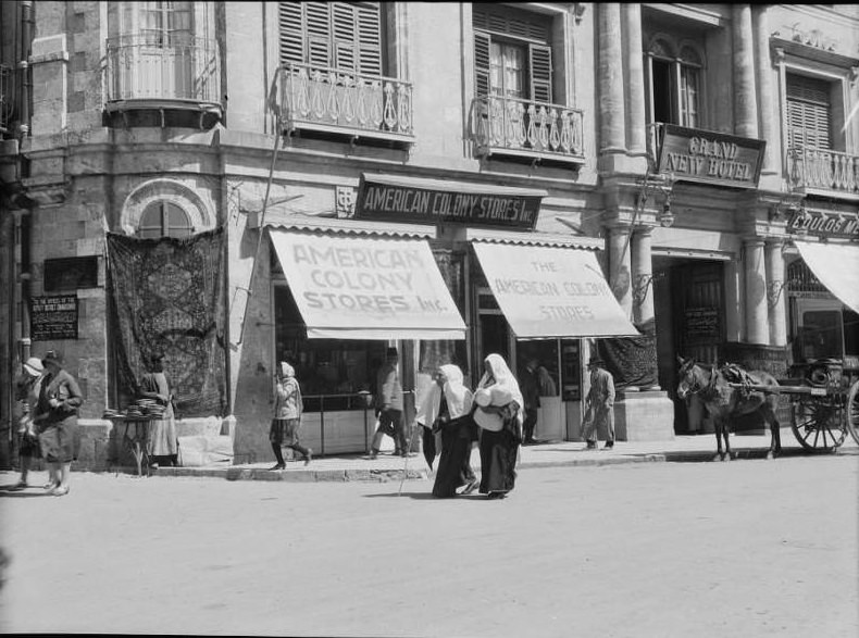 The American Colony store, Circa 1920-1935