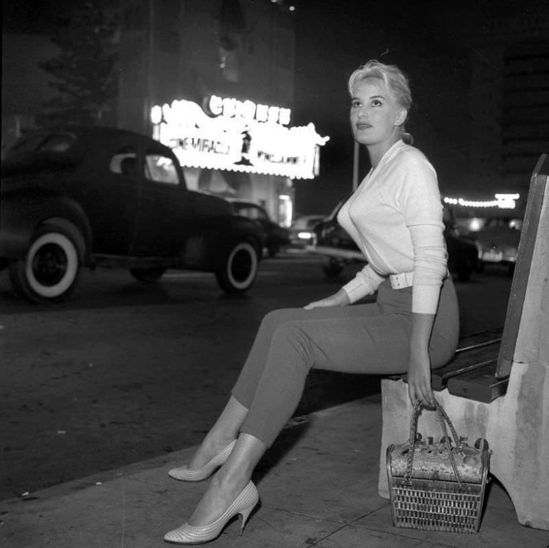 June Wilkinson in New York City, 1960s