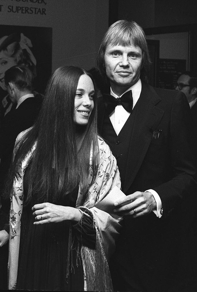 Marcheline Bertrand and Jon Voight, 1976