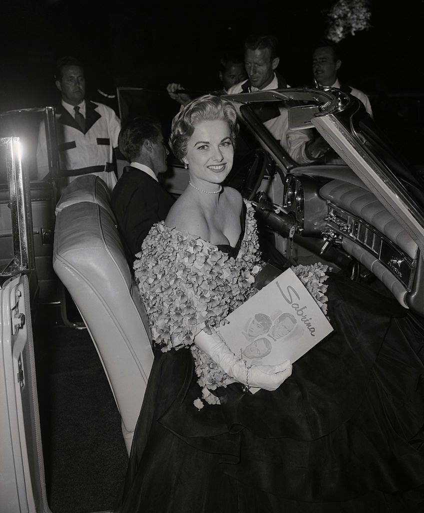 Martha Hyer at the World Premiere at the Hollywood Paramount theatre