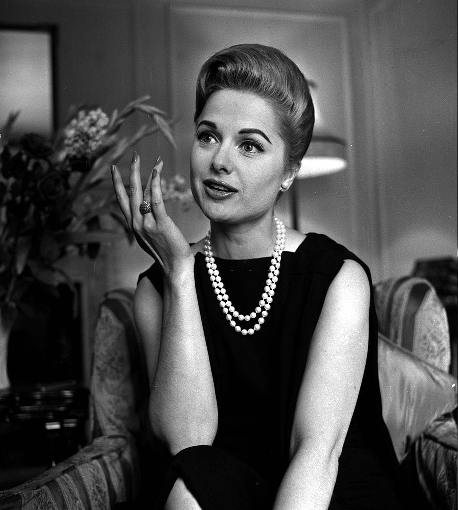 Martha Hyer at the Dorchester Hotel, London, 1960