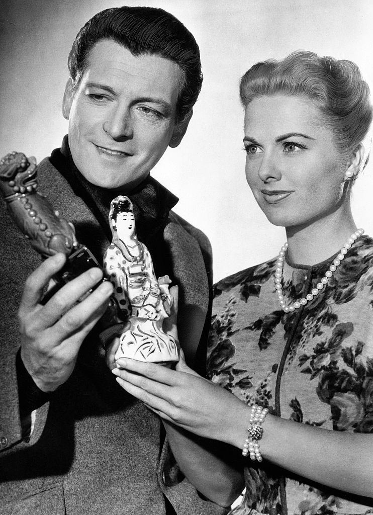 Martha Hyer with Tompson Carlos, 1960