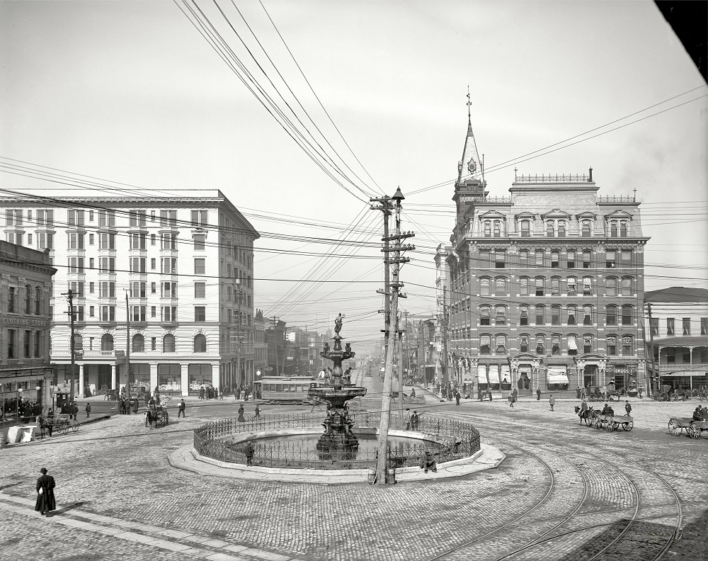 Commerce Street, Montgomery, Alabama, circa 1906