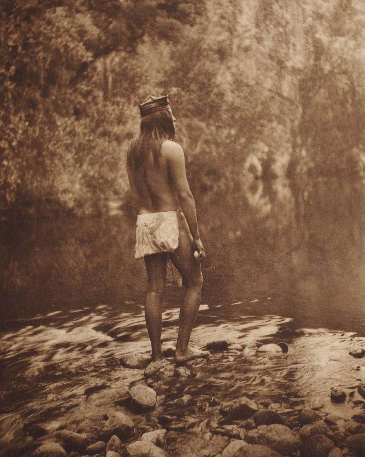 An Apache man. 1910.