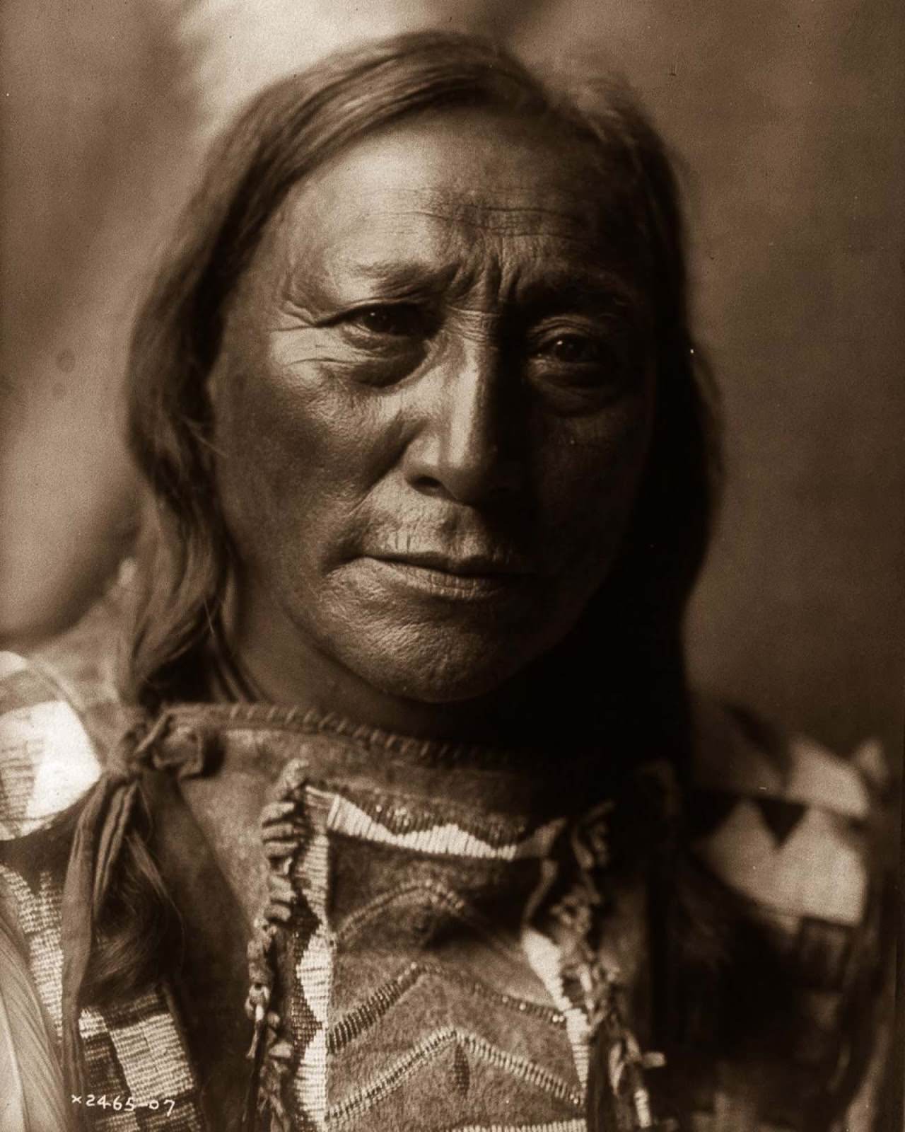 Hollow Horn Bear, a Brulé man. 1907.