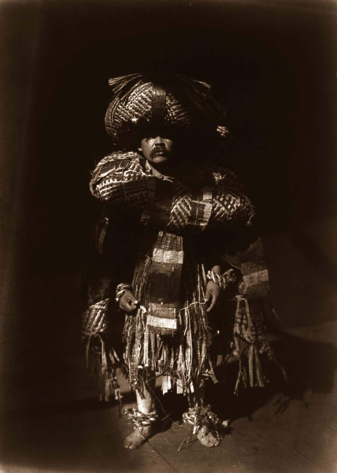 A Kwakiutl shaman. 1914.