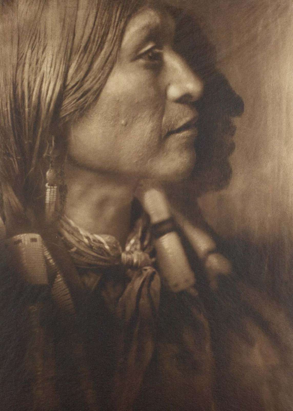 Vash Gon, a Jicarrilla man. 1910.