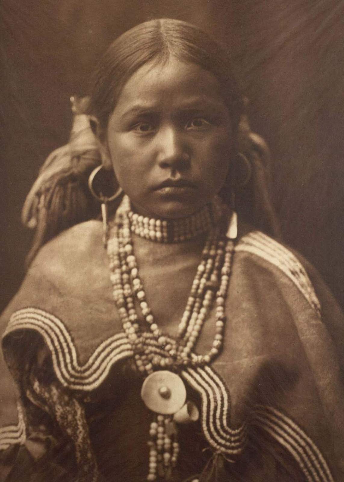 A Jicarrilla girl. 1910.