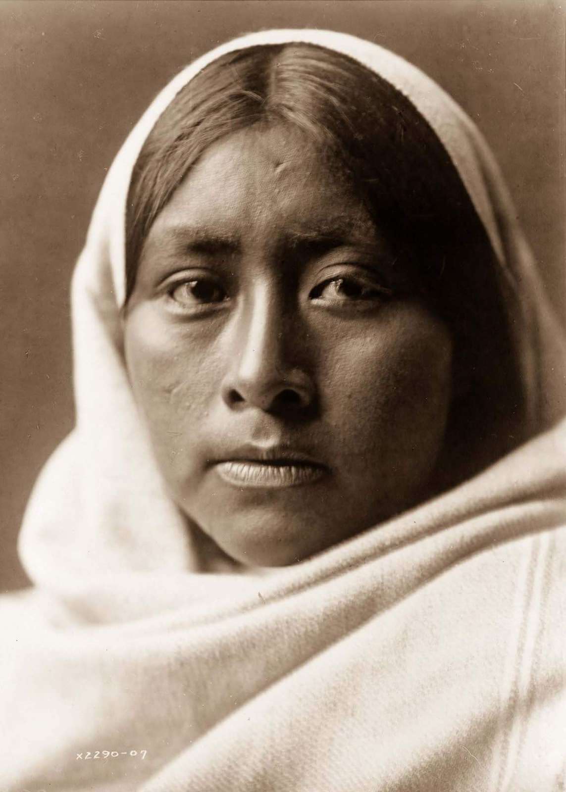 A Papago woman. 1907.