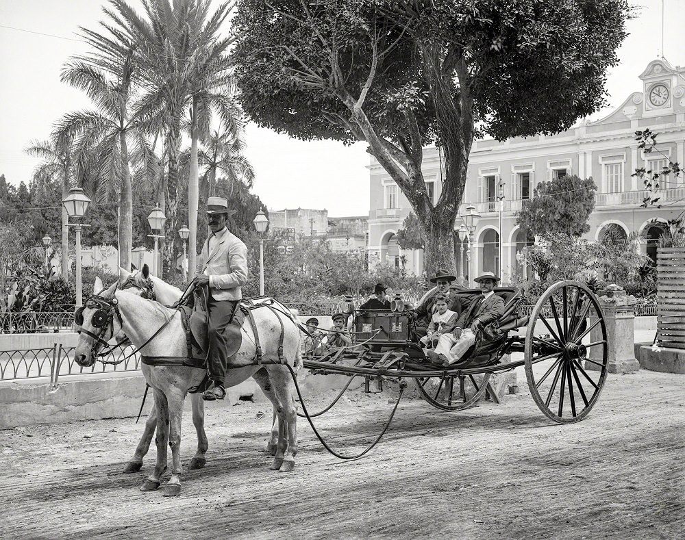 Plaza de la Libertad, Havana circa 1904