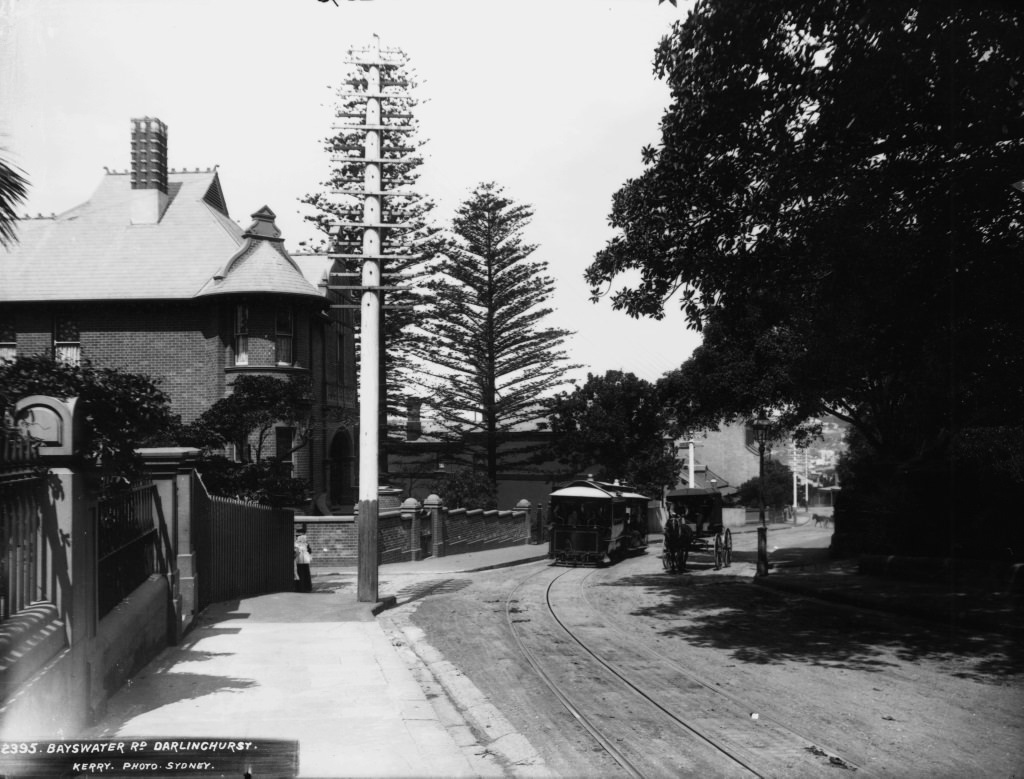 Bayswater Road, Darlinghurst, 1901