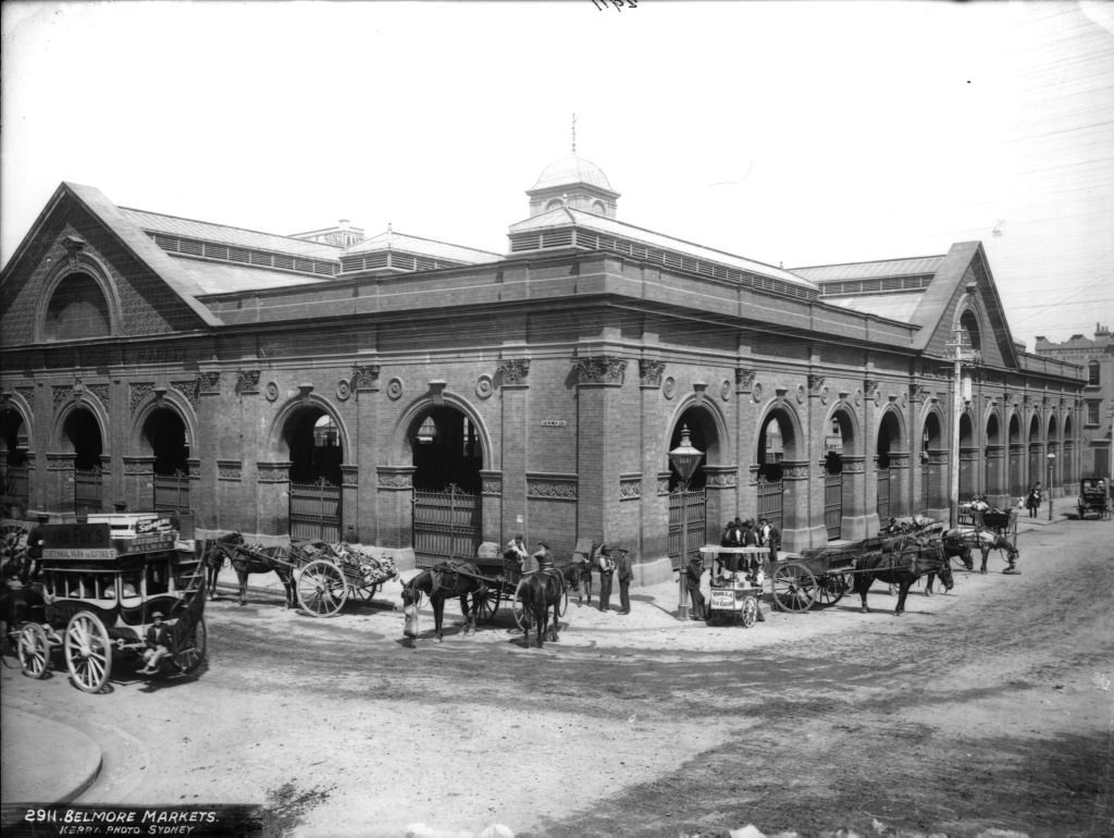 Belmore Markets, Sydney, 1902