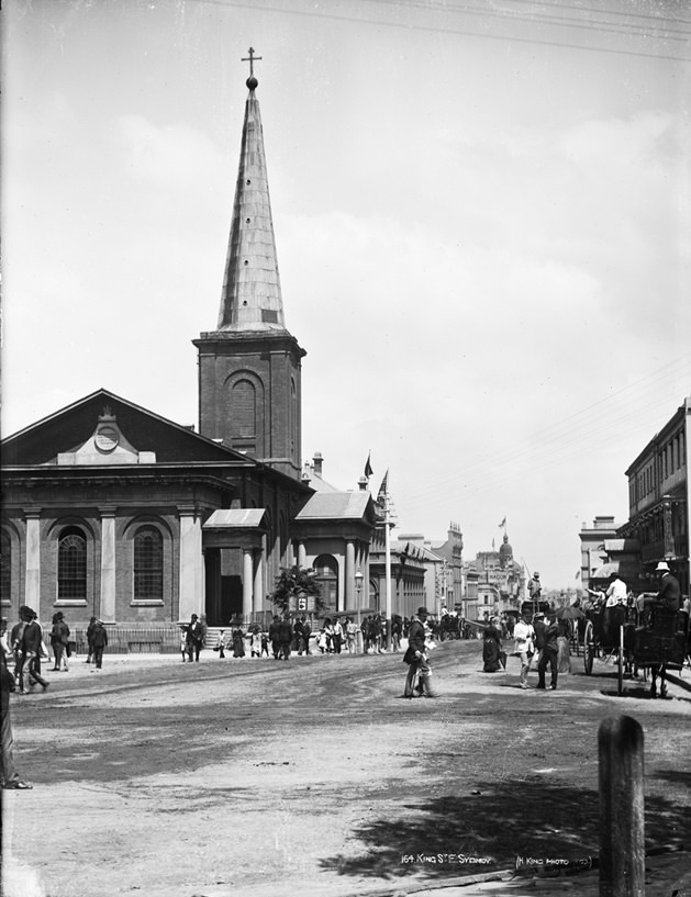 King Street East, Sydney, 1906