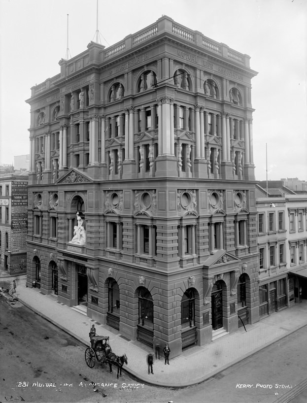 Mutual Life Assurance Office, Sydney, 1901