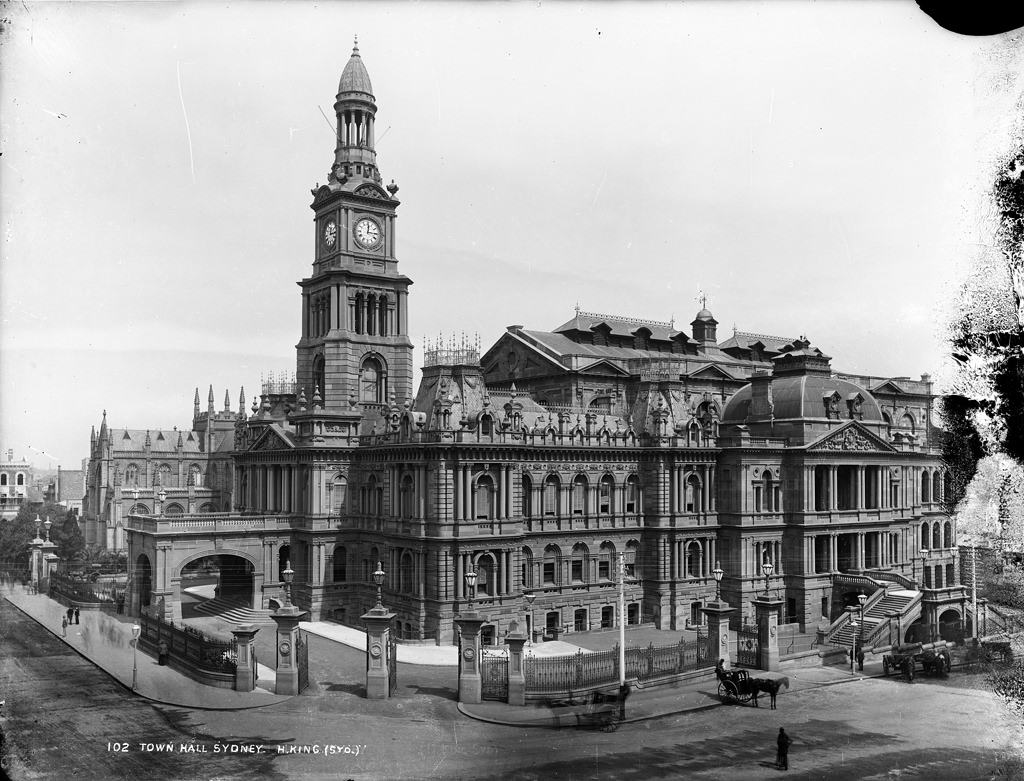 Town Hall, Sydney, 1901