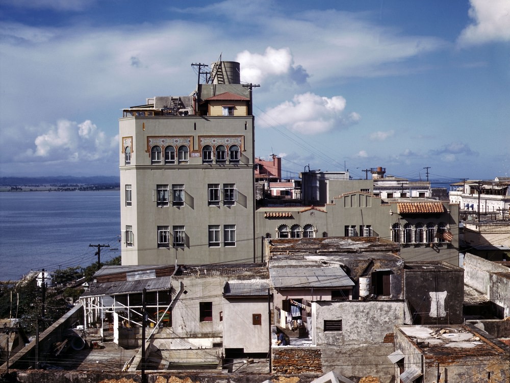 Bird's eye view of San Juan, Puerto Rico, December 1941