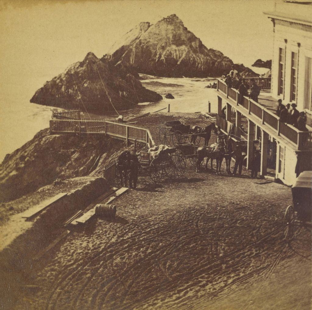 At the Cliff House, San Francisco, 1867