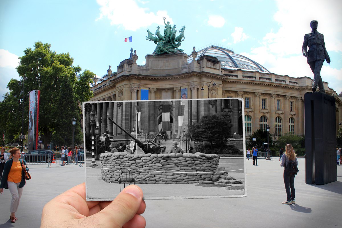 Avenue du Général-Eisenhower, August 1944